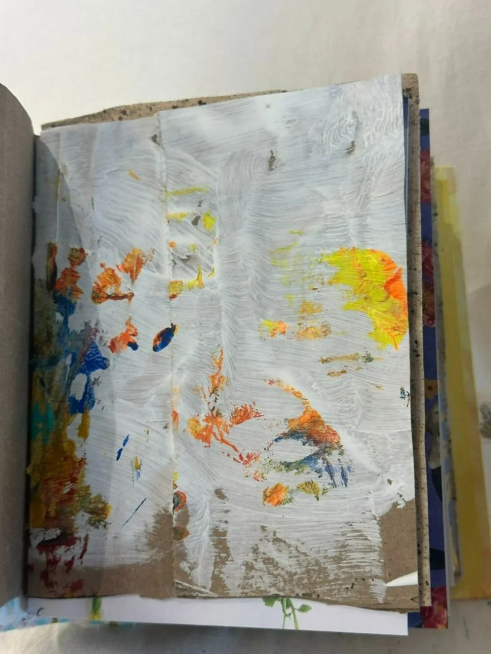 Junk Journal OOAK  Scrapbooking Writing Etc Upcycled Book Inner Child Creativity
